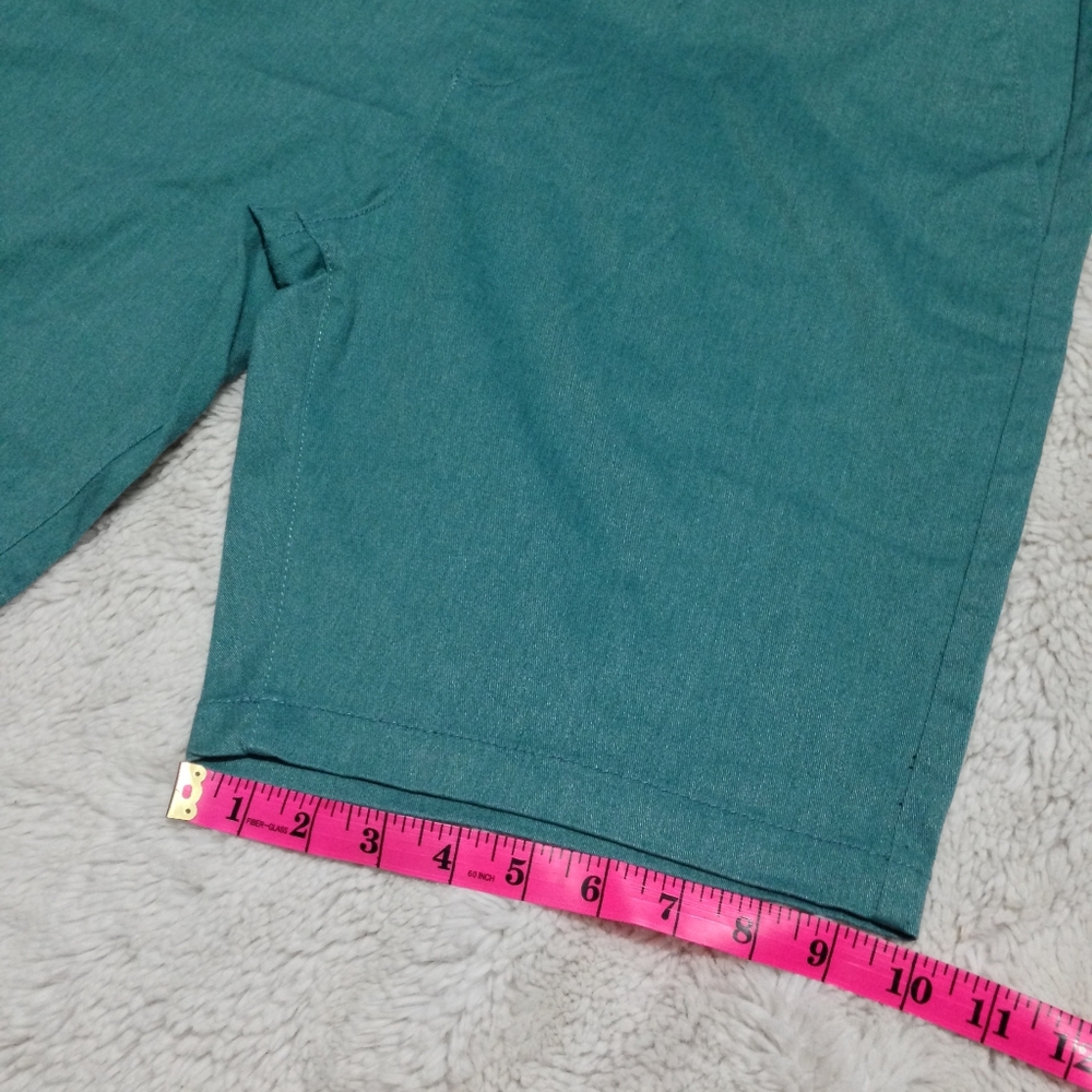 Urban Heritage | Teal Flat Front Men Shorts | Size 36 - Picture 10 of 10